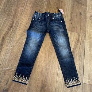 Miss Me Ankle Skinny Dark Blue Girls Jean MISS ME BIN 4
